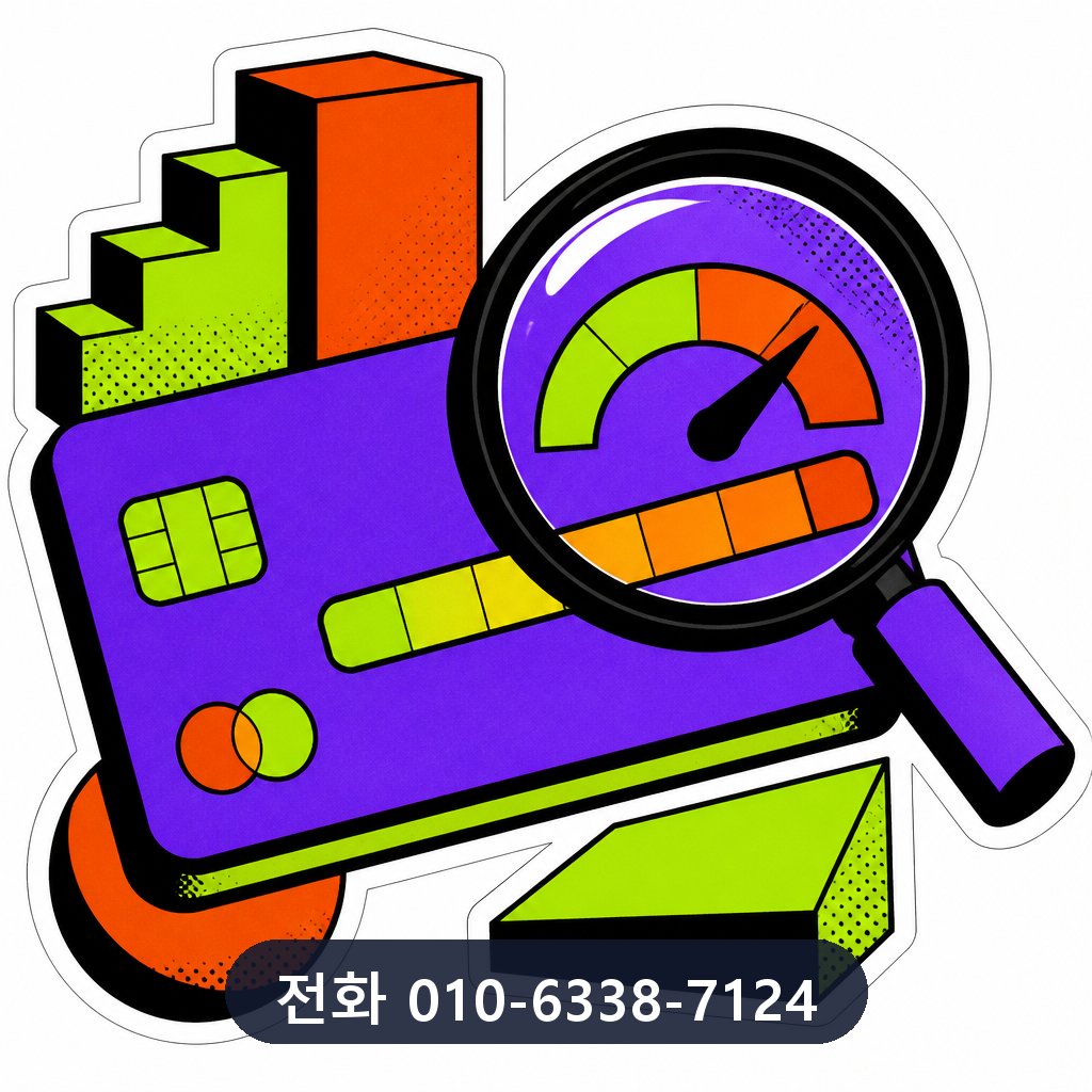 대구 카드깡 한도 확인 이미지 · 문의 010-6338-7124